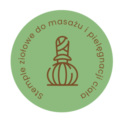 Stempel ziołowy do masażu ciała i pielęgnacji skóry - duży - obrazek 19